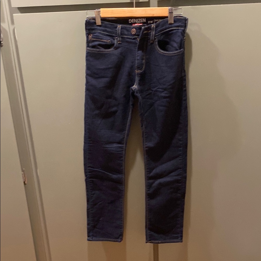 Denizen from Levi's boys Dark stretch lightweight jeans
